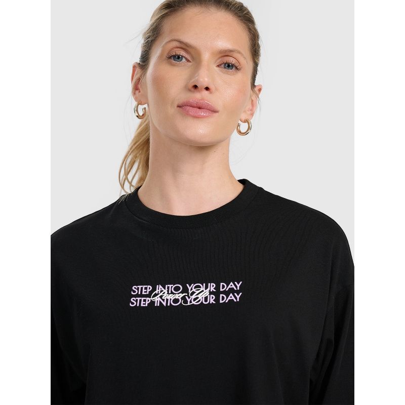 Women's oversize printed T-shirt 4F 4FRAW25TTSHF3186-20S *Kategoria tymczasowa Your Sports Performance
