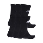 Adidas Cushioned Crew Socks 6 Pairs Black KE5499