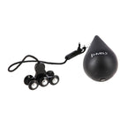 Plus size hula hoop HMS HHW12 with studs and weight, black In preparation Your Sports Performance
