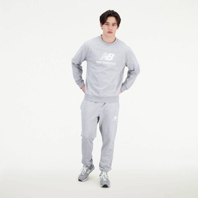 New Balance ESSENTIALS STACKED LOGO FRENC AG M sweatshirt MT31538AG Clothing/Lifestyle/New Balance New Balance