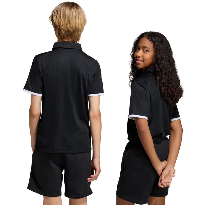 adidas Entrada 26 Polo Kids T-Shirt Black JZ6629