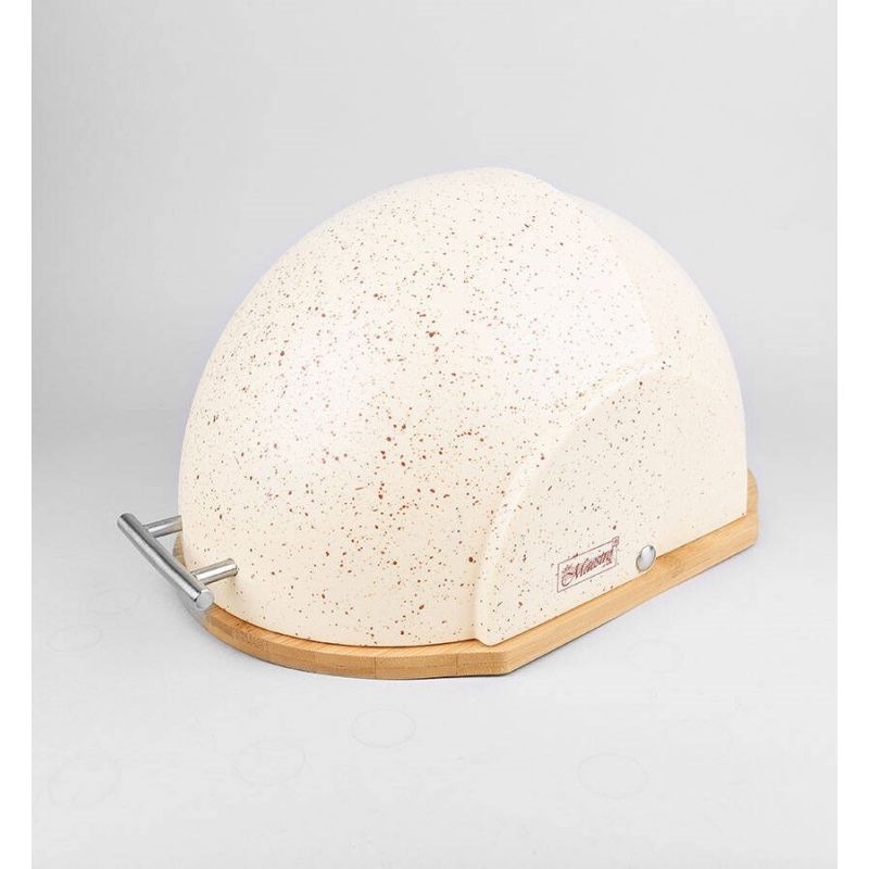 MAESTRO MR-1678-BR-BEIGE bread bin beige AGD - Produkty/Pojemniki na żywność (z tworzywa sztucznego) Your Sports Performance