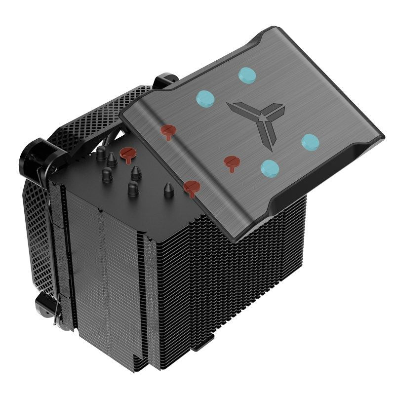 Jonsbo HX6250 Processor Radiator 14 cm Black 1 pc. Chłodzenie/Chłodzenie CPU Your Sports Performance