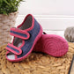 Home slippers Nazo Jr. TEX4B navy blue-pink Footwear/Lifestyle Your Sports Performance