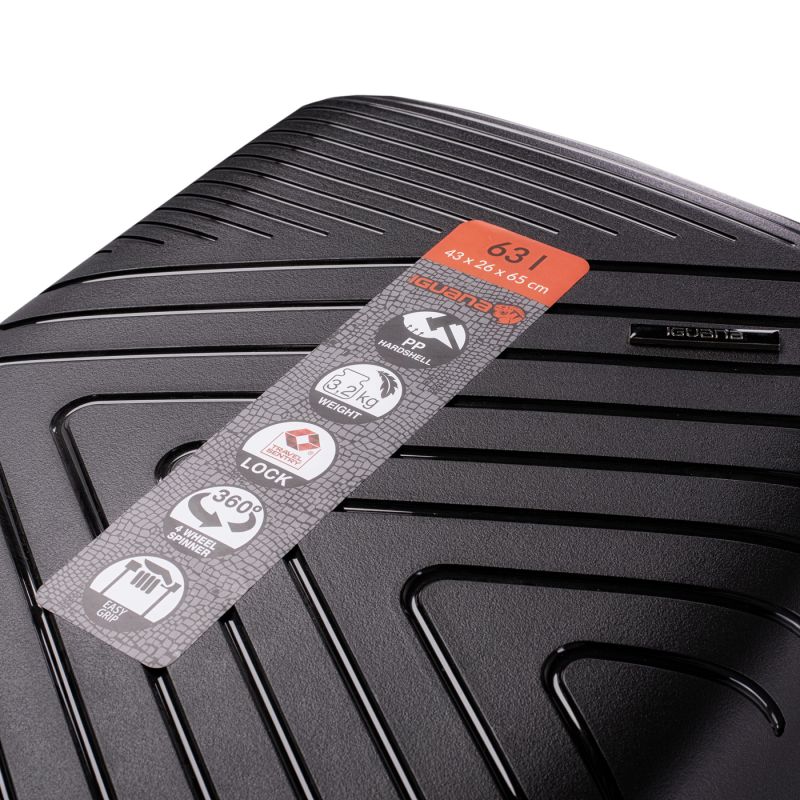 Hardside suitcase Iguana Cantabria II 63 92800479890