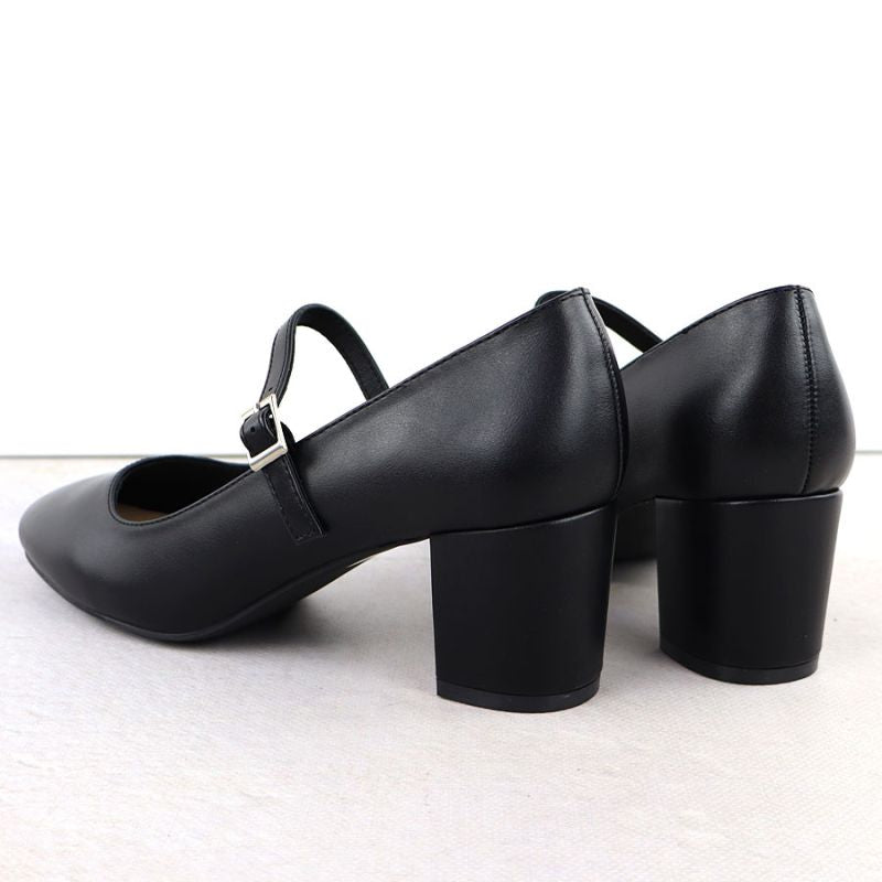 Black Sergio Leone PB176 low-heel pumps with strap Footwear Your Sports Performance