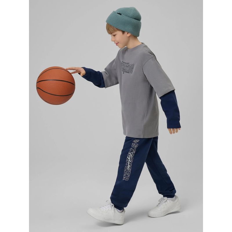 Boys' jogger sweatpants 4F 4FJRSS26TTROM1733-31S 4f