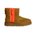 Women's UGG W Classic Mini Zipper Tape Logo Chestnut Snow Boots - 1144034-CHE Obuwie/Buty na co dzień Your Sports Performance