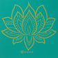 Double-sided Yoga Mat GAIAM Turquoise Lotus 6 MM 62344 Accessories/Training equipment Your Sports Performance