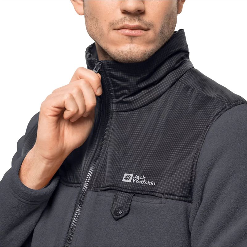 Jack Wolfskin Dna Grizzly Fleece FZ M 1709982-6230 Clothing/Outdoor/Jack Wolfskin Your Sports Performance