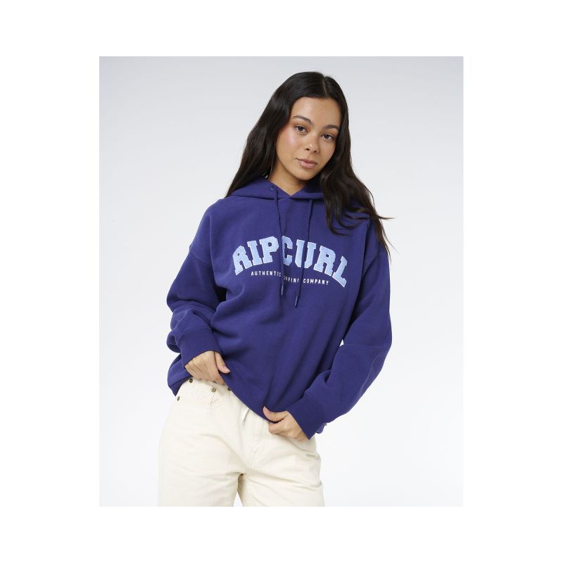 Women's RIP CURL Varsity Hoodie Blue