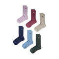 Nike Everyday Elevated Socks 6 Pairs Pink, Blue, Green, Beige HQ8021 916