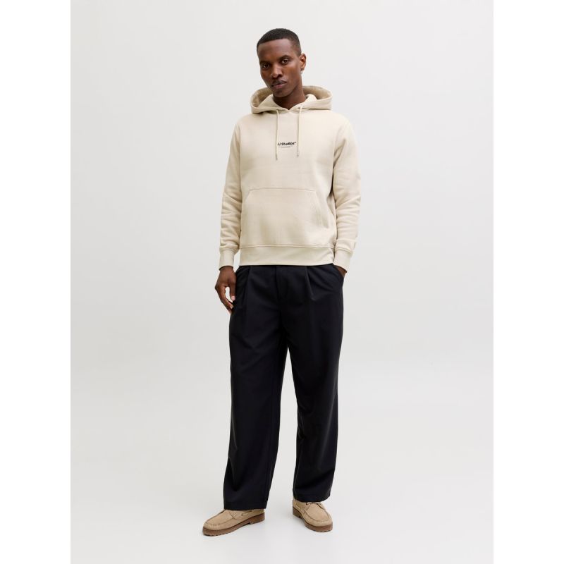 Jack&Jones Men's Hoodie JJESCHO SWEAT HOOD NOOS 12278789 MOONBEAM