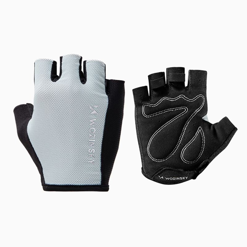 Wozinsky WRR-02M cycling gloves size M - gray Wozinsky
