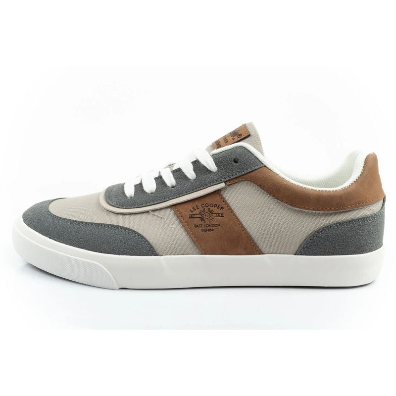 Lee Cooper men's sneakers, fashionable, comfortable, durable, gray Lee Cooper