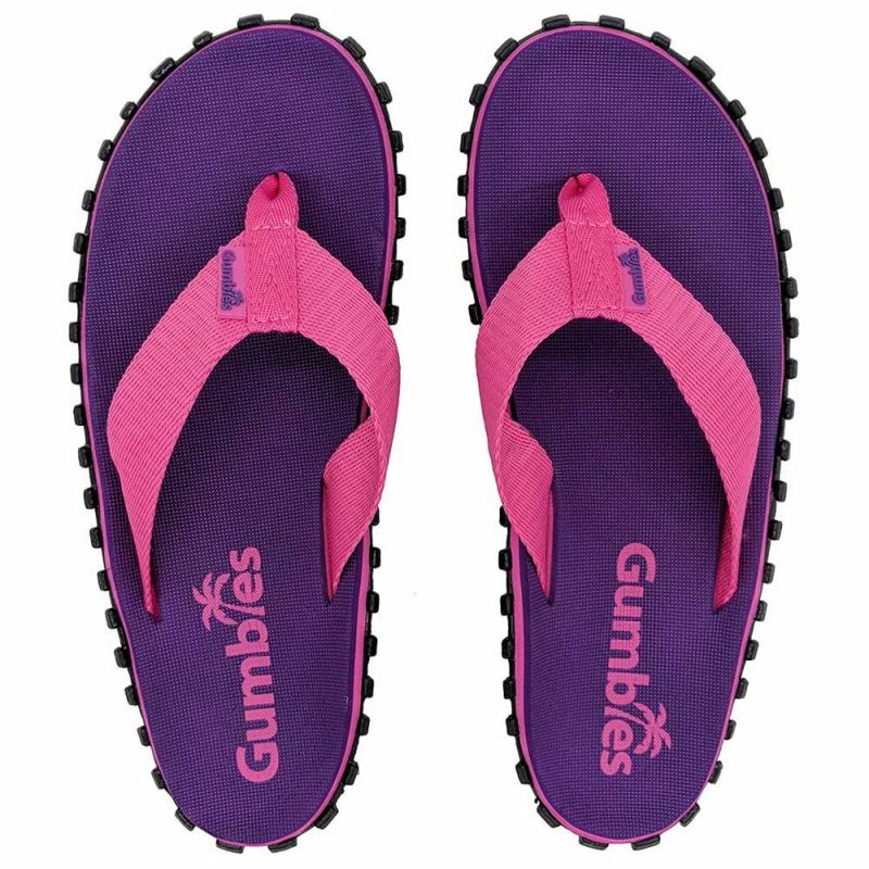 Gumbies Duckbill Flip Flops W G-DB-WN-PU Footwear/Lifestyle/Gumbies Your Sports Performance