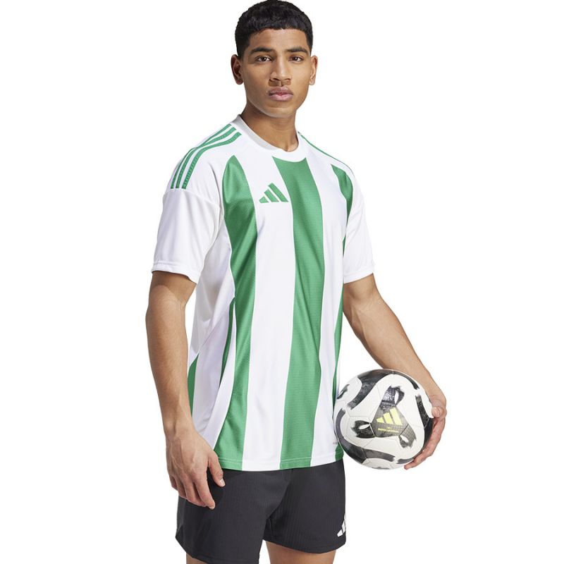 Adidas Striped 24 JSY M T-shirt IW2148 Clothing/Football Adidas