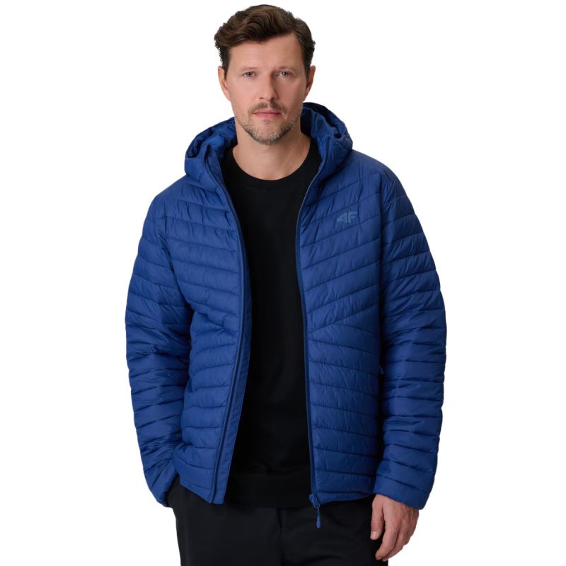 Men's jacket 4F M0852 navy blue 4FWSS26TDJAM0852 31S