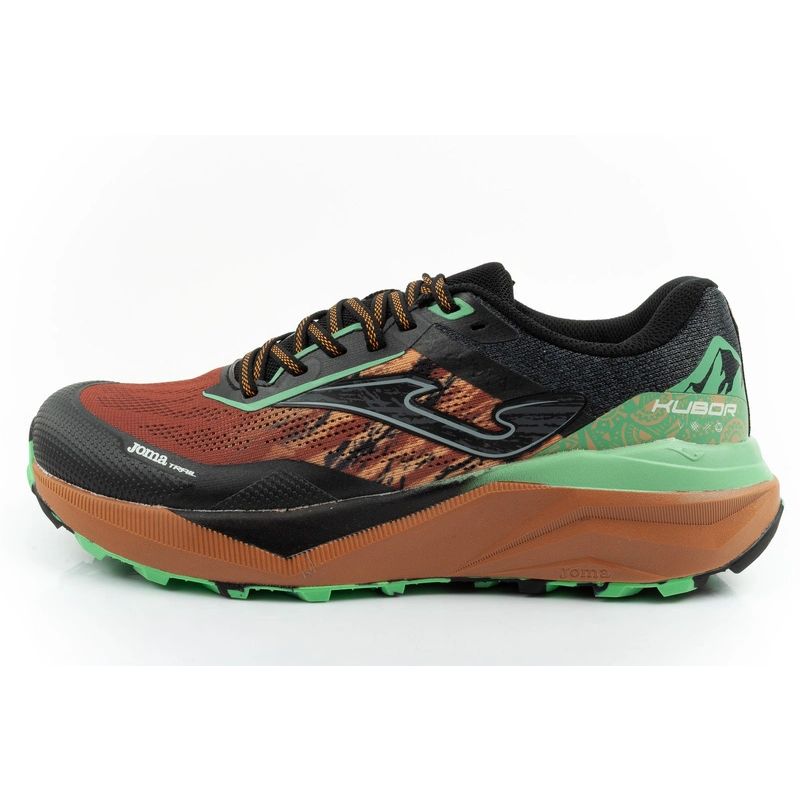 Joma Kubor men's trail running shoes, off-road, cushioned, brown Joma