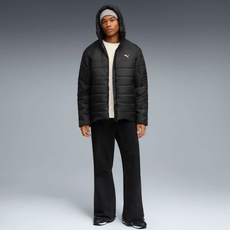 Puma ESS Hooded Padded Men's Jacket Black 685211 01 Puma