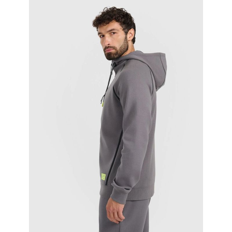 Men's zip-up hooded sweatshirt 4F 4FRAW25TSWSM2456-23S *Kategoria tymczasowa Your Sports Performance