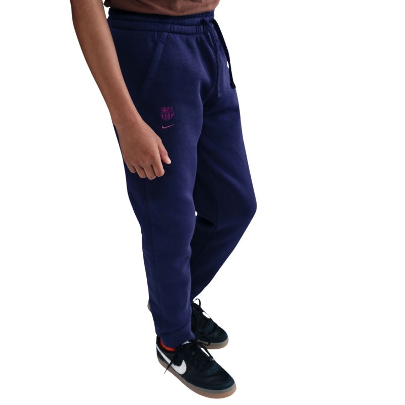 Nike FC Barcelona 25/26 Tech Fleece Kids' Pants Navy Blue HM4108 594