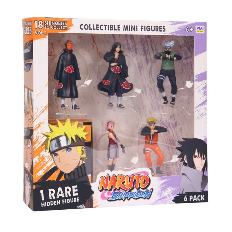 NARUTO SHIPPUDEN FIGURES - 6 PACK DELUXE EDITION VER. AND (Gry i zabawki) Figurki/Kolekcjonerskie Your Sports Performance
