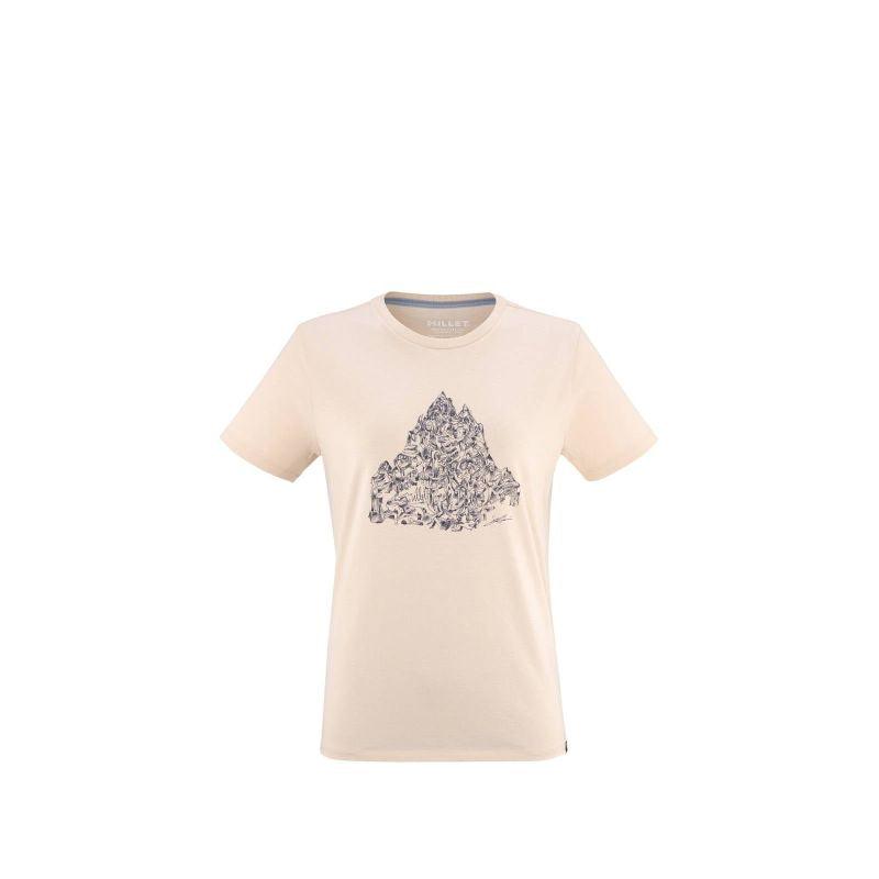 MILLET CIMAICOLLAB TS SS W yellow T-shirt