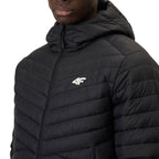 Men's jacket 4F M0852 deep black 4FWSS26TDJAM0852 20S