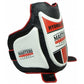 (W) Abdominal and thigh protector OBU-4 white and black In preparation Your Sports Performance