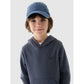 Boy's sweatshirt with hood, open, 4F Junior 4FJWMM00TSWSM1292-25S *Kategoria tymczasowa Your Sports Performance