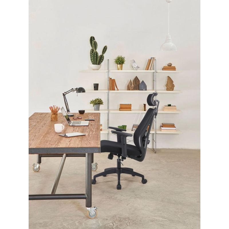 Ergonomic office chair ACTIVEJET T5 black Fotele/Fotele biurowe Your Sports Performance