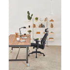 Ergonomic office chair ACTIVEJET T5 black Fotele/Fotele biurowe Your Sports Performance