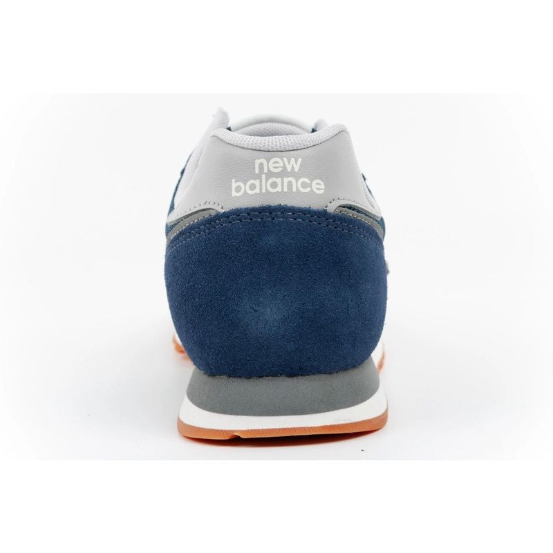 New Balance 373 men’s sports shoes, navy leather sneakers