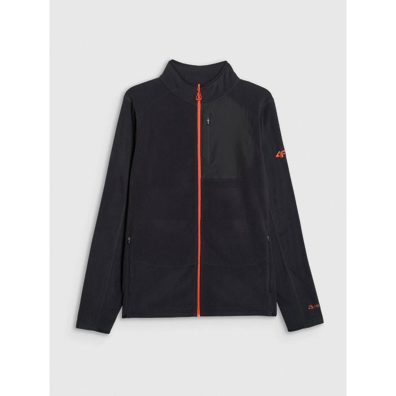 Polartec regular men's fleece with stand-up collar 4F 4FWAW25TFLEM333-020S 4f