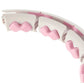 HMS HHW06 hula hoop with studs, weight and counter, pink In preparation Your Sports Performance