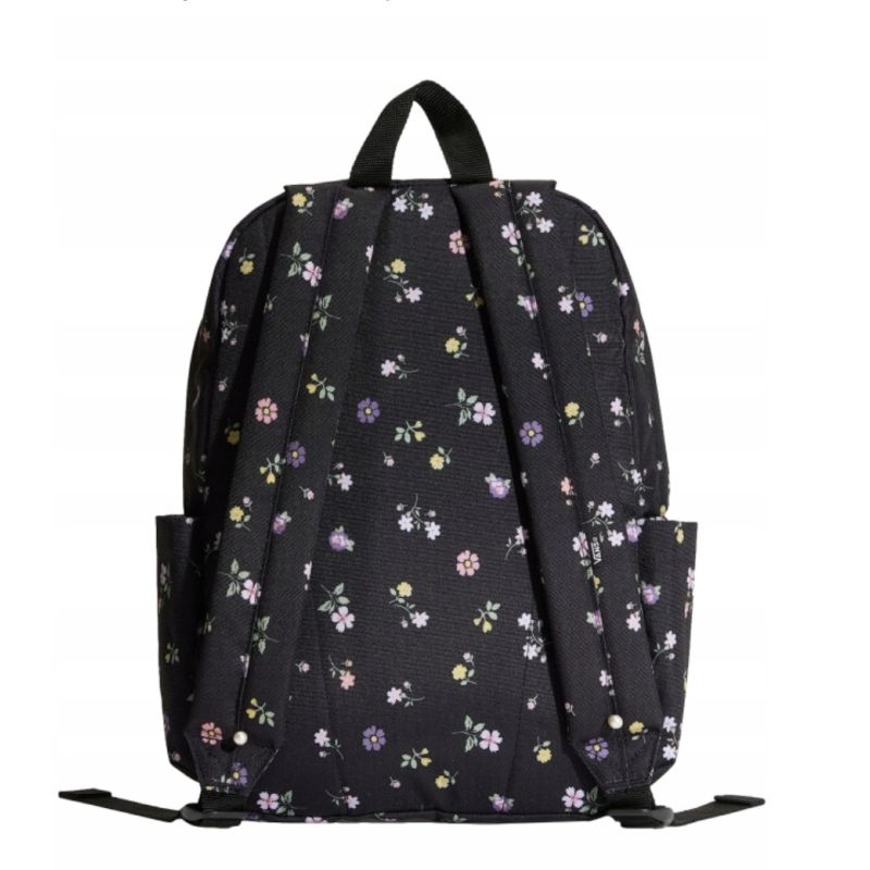 Vans Old Skool Classic Backpack 22L Black Floral - VN000H56HTL