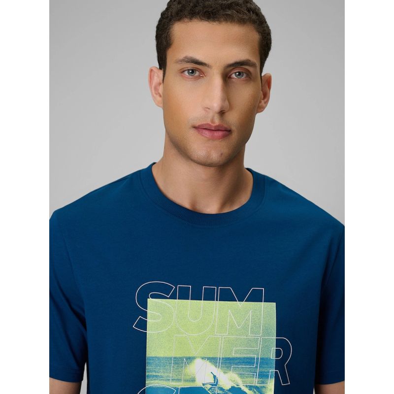 Men's regular printed T-shirt 4F 4FWSS26TTSHM2783-46S 4f