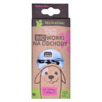 STARCH BAG - bio-bags for excrements - 8 x 15 pcs. Dla zwierząt/Na spacer (uniwersalne) Your Sports Performance