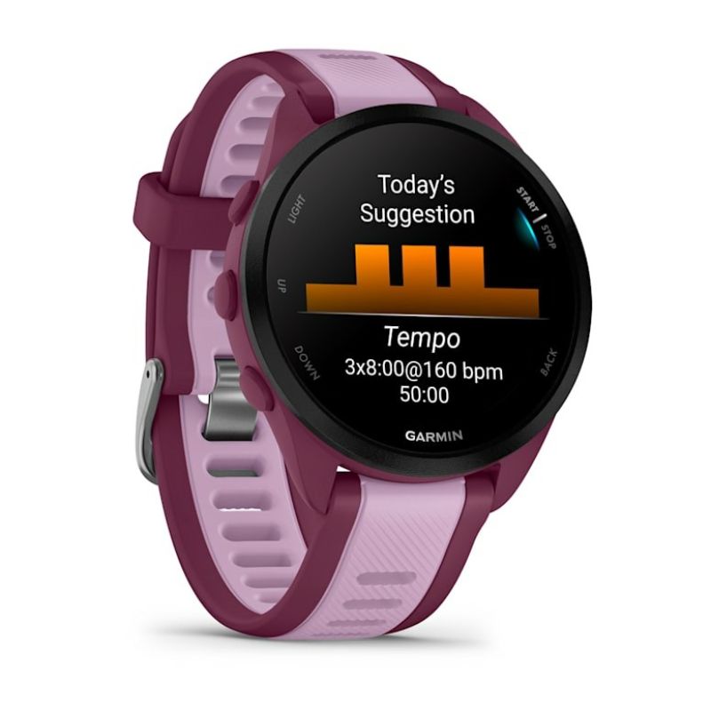 Garmin Forerunner 165 Music AMOLED 43mm Berry Lilac Sports Watch In preparation Your Sports Performance