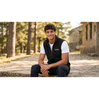 Geographical Norway VUG BLACK DB MEN 233 Men's Fleece Jacket (WZ4421H/GN-BLACK)