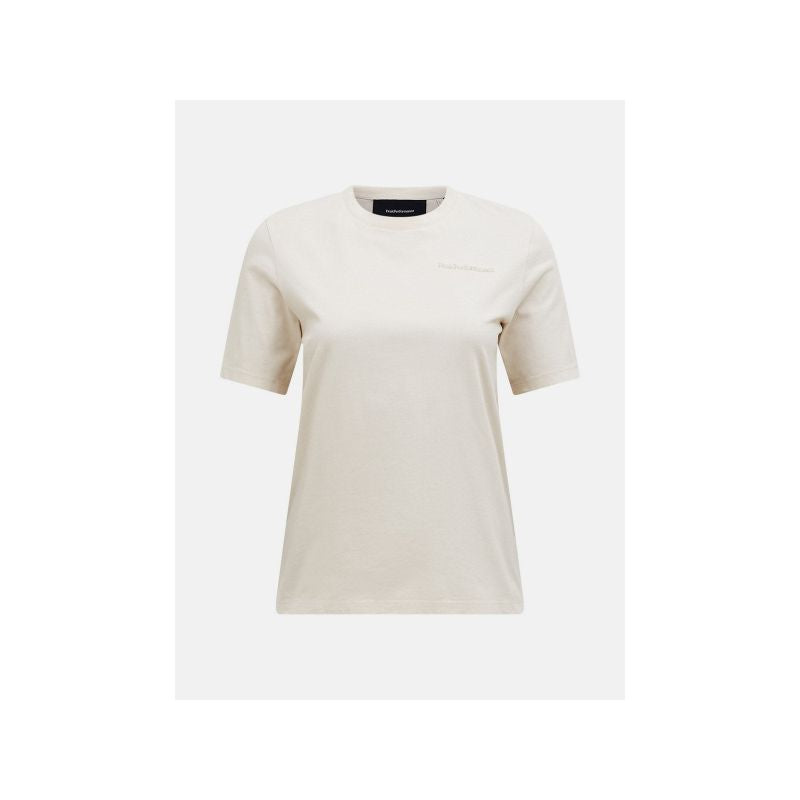 PEAK PERFORMANCE W Original Small Logo Tee, beige