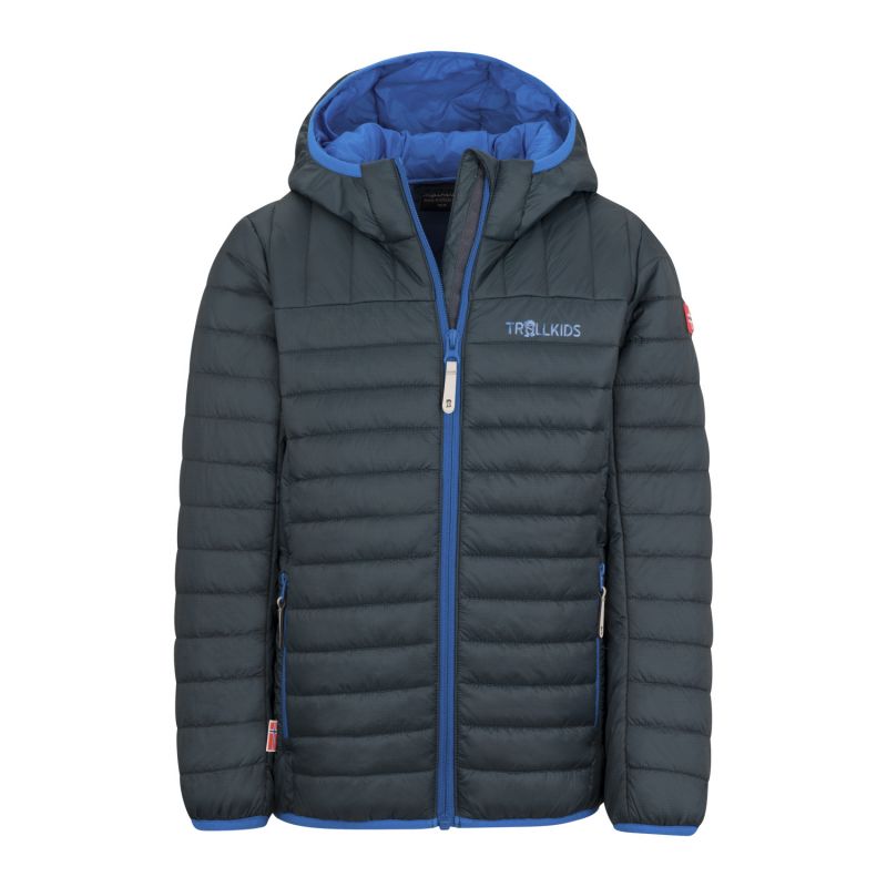 Trollkids Kids Eikefjord Jacket, dark navy/cobalt blue (463-110) In preparation Your Sports Performance
