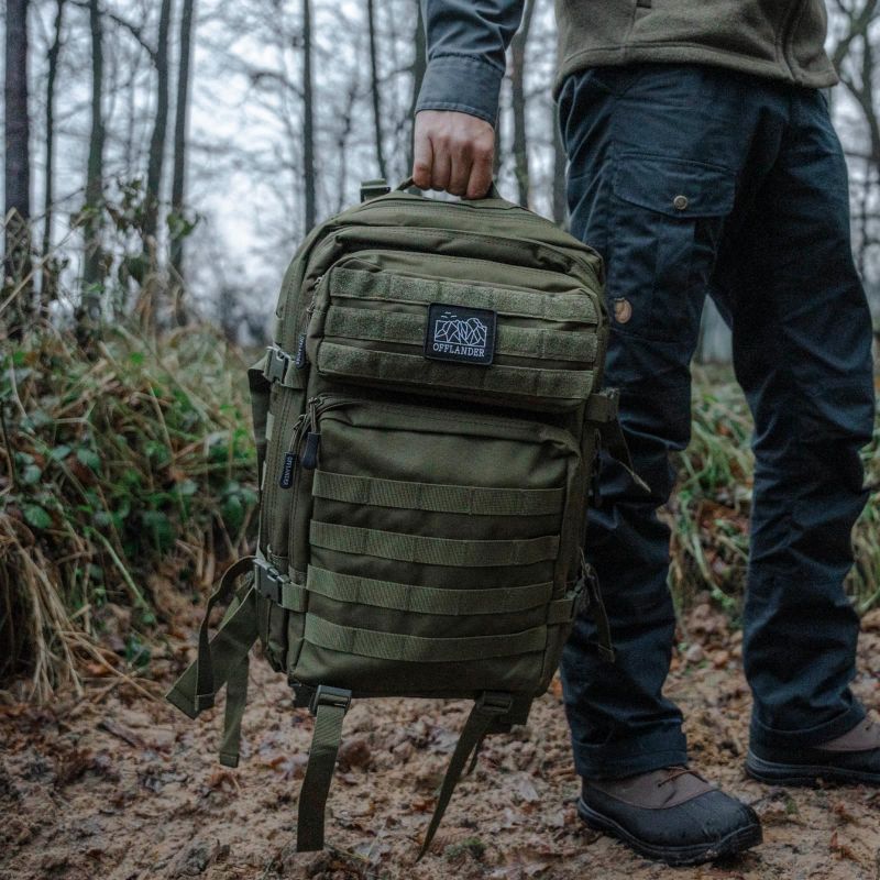 Offlander Survival 43L hiking backpack OFF_CACC_07GN Accessories/Plecaki/pozostałe plecaki Your Sports Performance