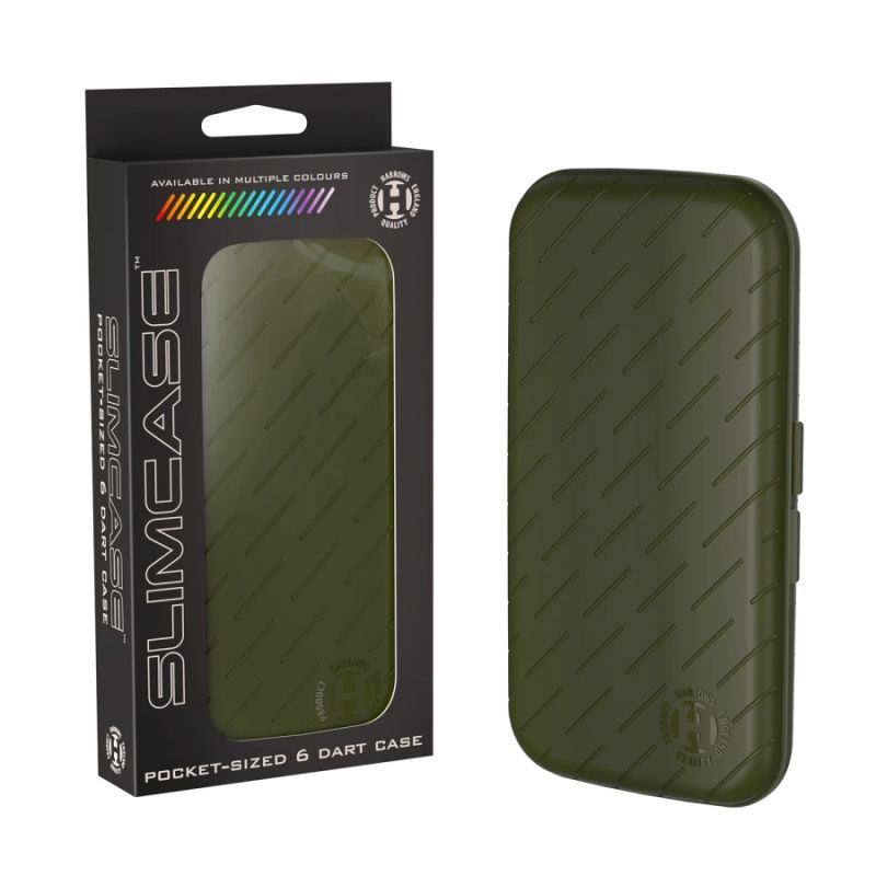 Harrows Slimcase 6 Green Dart Case Accessories/Rackets and accessories Your Sports Performance