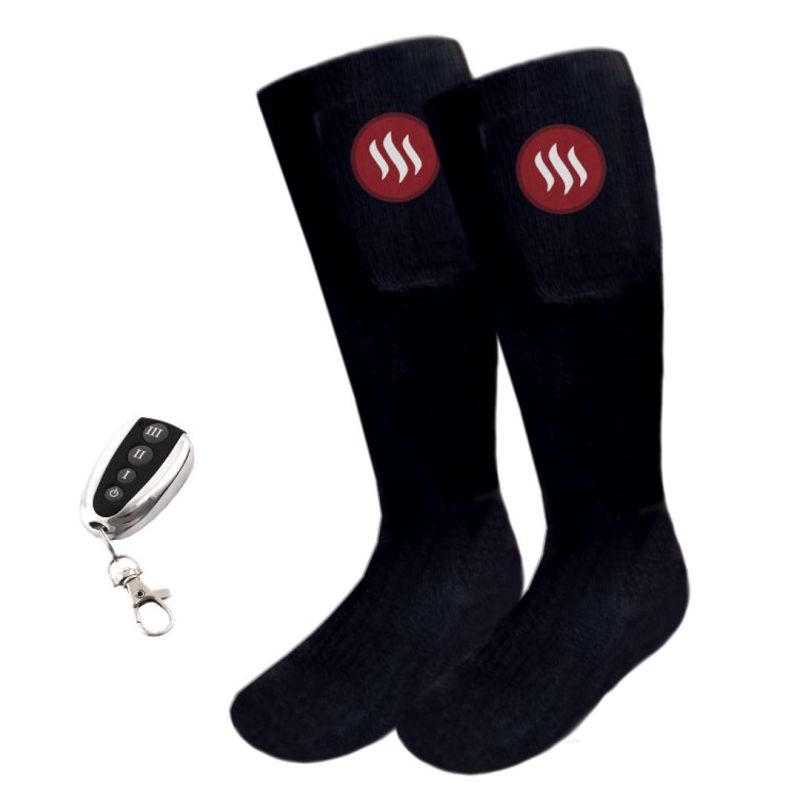 Glovii GQ2M heated socks (35, 36, 37, 38, 39, 40, M; black) Narciarstwo/Skarpety Your Sports Performance
