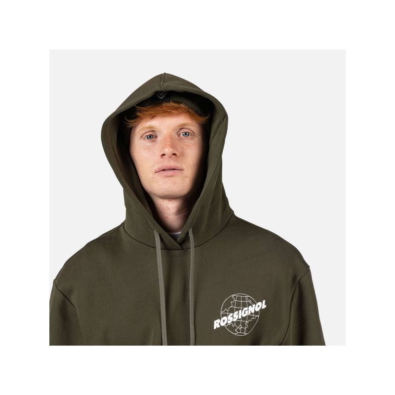 ROSSIGNOL WATERFALL H RELAX SWEATSHIRT men's green