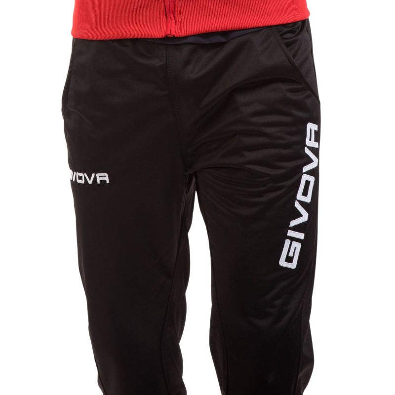 Tracksuit Givova Tuta Visa TR018 1210 red/black Clothing/Football/Mężczyźni/Joma Givova