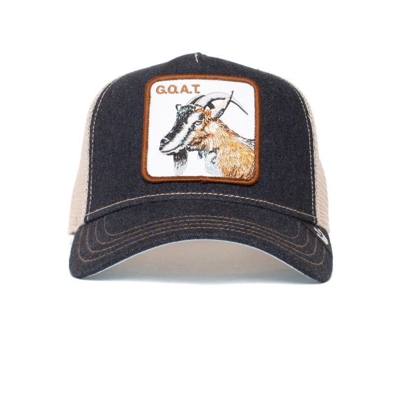 Goorin Bros. The Goat Trucker Cap - 101-0385-CHA Odzież/Czapki/Czapki z daszkiem Your Sports Performance
