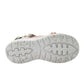 Lee Cooper women's shoes velcro sandals for summer beach light gray pink Lee Cooper